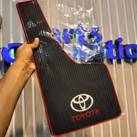 HIGH-QUALITY CAR SILICON RUBBER MUDGUARD 4PCS - image 1